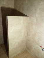 Koupelna s vinylem BUKOMA travertine